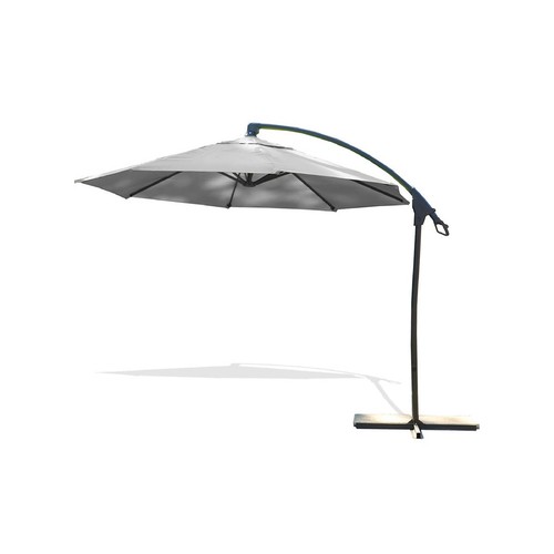 Parasol déporté manivelle - déporté, à