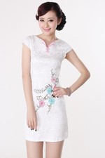 Jolie Mini Robe Chinoise