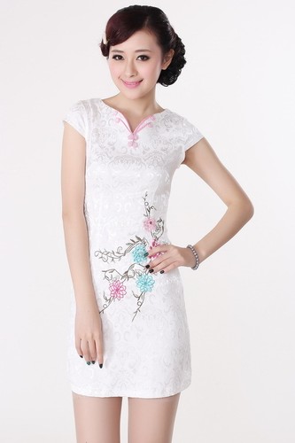 Jolie mini robe - jolie, chinoise