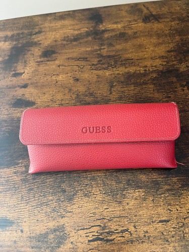 Guess etui lunettes rouge - guess,