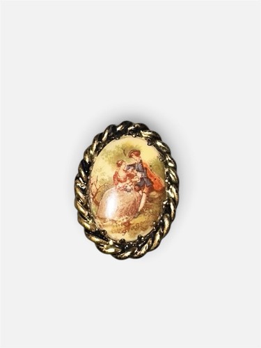 Broche limoges vintage - limoges,