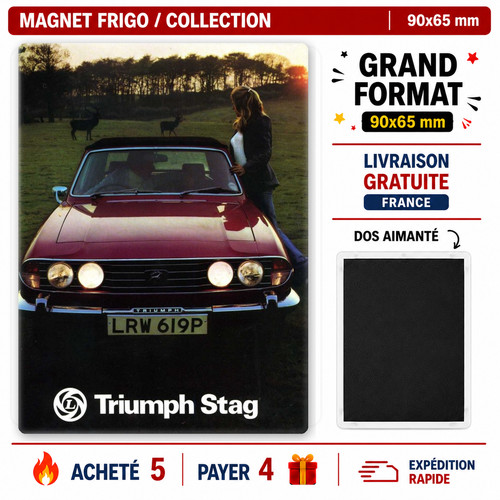 Magnet frigo triumph - frigo, stag