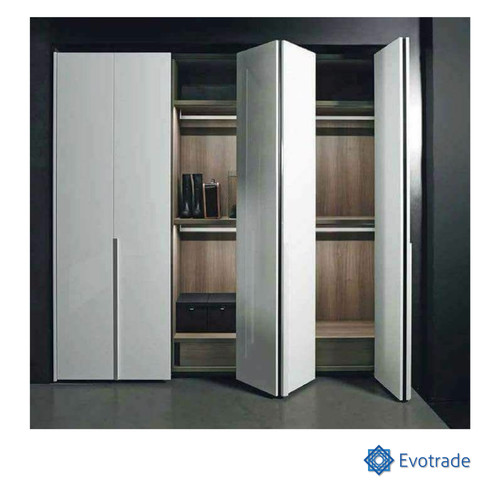 Porte pliante coulissante pour