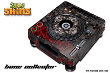 Autocollant Décalque Pour Table De Mixage DJ Pioneer CDJ 1000 Pro Audio BONES
