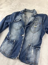 Dsquared2 Blazer Womens L Blue