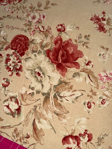 Cotton flower upholstery
