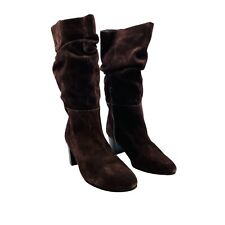 Bottes En Suède Marron