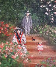 Ancien Tableau NAIF H/T "la