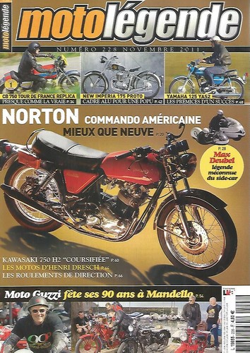 Moto legende 228 norton - legende, n°228