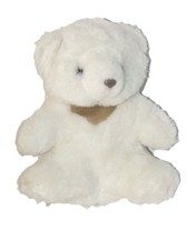 Vintage peluche ours blanc
