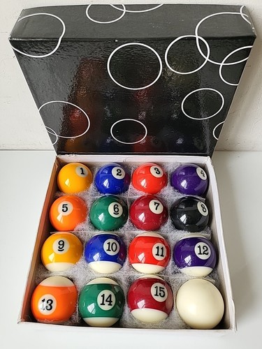 Boules billes billard - 16,
