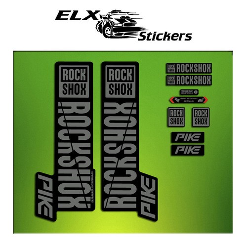 Autocollants fourche rock - autocollants,