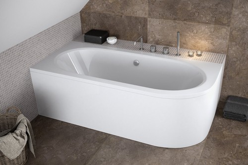 Baignoire angle acrylique - baignoire, d'angle