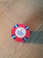 Lot 20 jetons de casino Paulson PCA President Casino On The Admiral $5 MINT