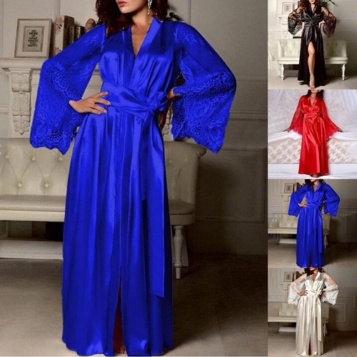 Chemise nuit femme satinée - chemise, de