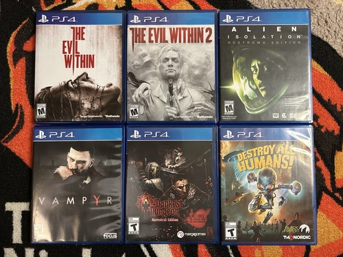 Playstation horror game lot - horror,