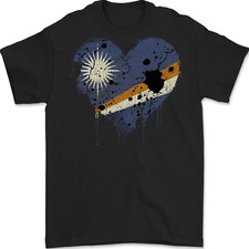 T-Shirt Pour Homme Drapeau Des