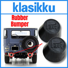 Paire de pare-chocs caoutchouc Toyota Land Cruiser FJ40 FJ45 HJ45 BJ45 BJ40 B...