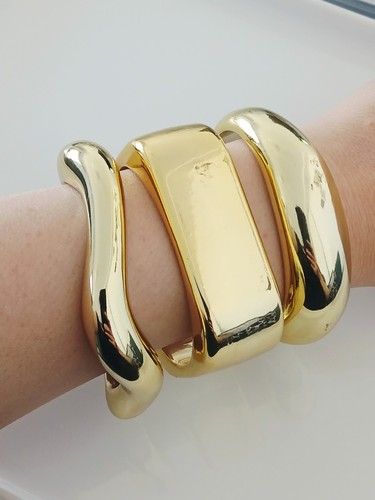 Lot bracelets jonc manchette - 3,
