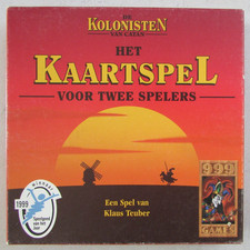 Jeu de société en langue néerlandaise De Kolonisten Van Catan het Kaartspel...