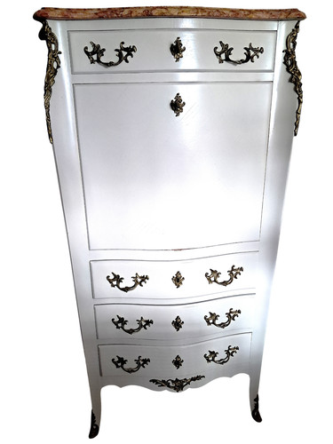 Secrétaire ancien patiné - ,