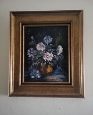 Huile sur toile signée A