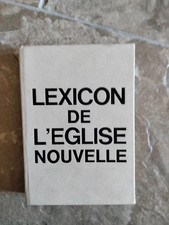 M LELONG: LEXICON DE L'EGLISE