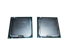 Lot de 2 Processeurs CPU Intel Core 2 duo E8400 + Intel Core 2 duo 6420