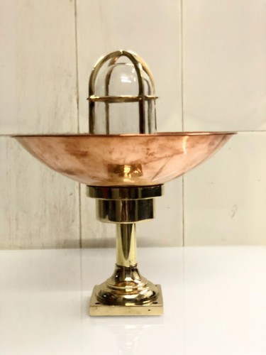 Lampe cloison marine - , laiton