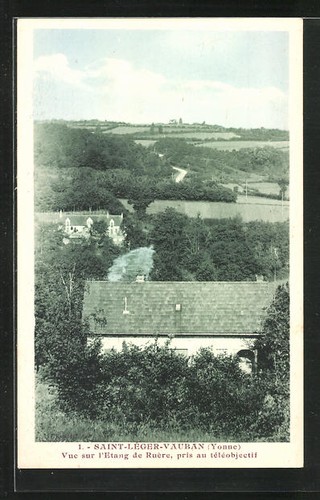 Cpa saint lèger - cpa, saint-lèger-vauban,
