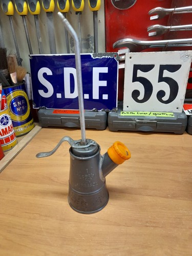 Ancienne burette huile - burette,