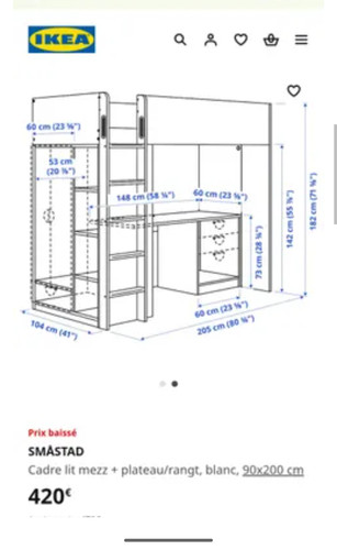 Chambre coucher ikea lit - chambre,
