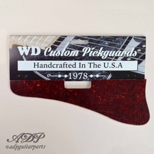 Pickguard Tortoise Gaucher pour Gibson ES-125T 1xP90 DogHear 56-69 WD