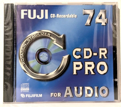 Fuji pro 74 audio - 10, cd-r