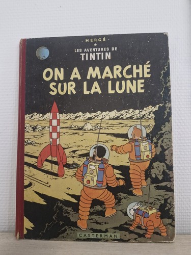 Tintin marché sur - tintin, a