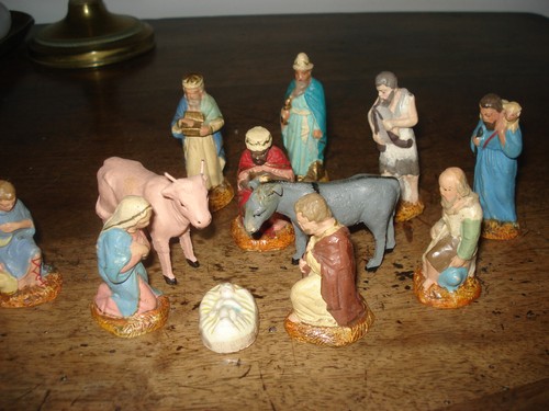 Lot santons anciens - de, 13