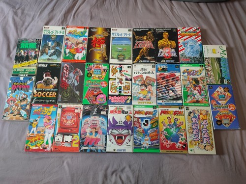 Lot jeux super famicom - lot,