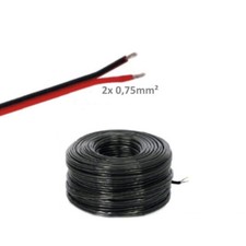 1-100m LED Câble Fil Double