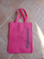 BESACE SAC FOURRE TOUT ROSE - TUPPERWARE - STYLE FEUTRINE - 37 * 28 * 19 - NEUF