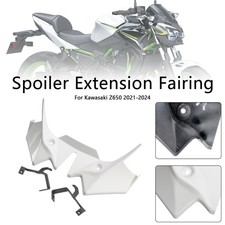 Extension de carénage de spoiler avant pour Kawasaki Z650 2021-2024 White'