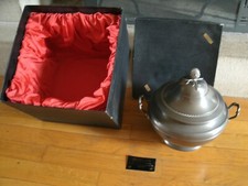 Soupière en étain LYS ROYAL