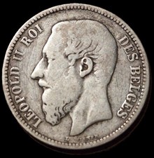 2 Francs 1867 Belge