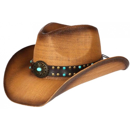 Chapeau cowboy marron - chapeau,