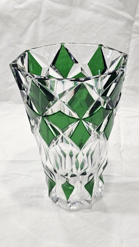 Vase cristal taillé - vase, à