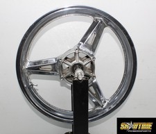 02-09 YAMAHA ROAD STAR XV1700PC WARRIOR CHROME FRONT WHEEL RIM (READ)