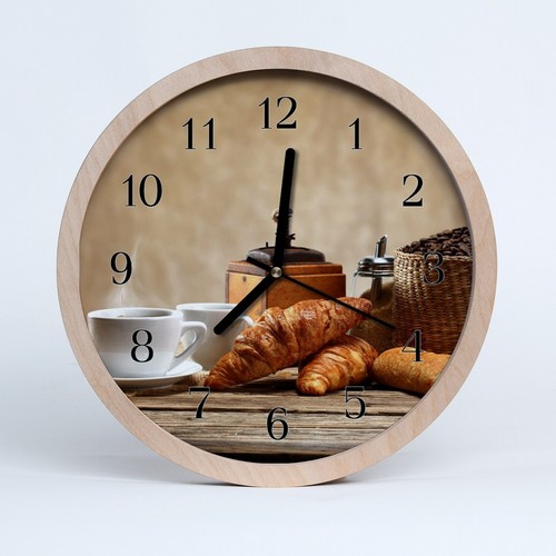 Tulup horloge murale - horloge, bois