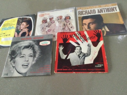 Lot disques 45t divers - lot,