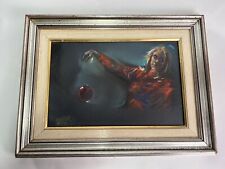 Carré Peinture A Huile sur Toile Portrait Motiven Une Buste Jonglage