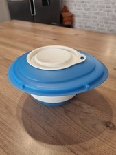 Tupperware Bol Batteur Pro Cul De Poule 1.5 L Bleu Et Blanc