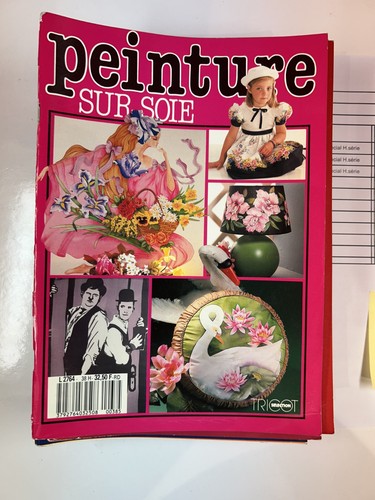 Peinture sur soie tricot - sur, soie,